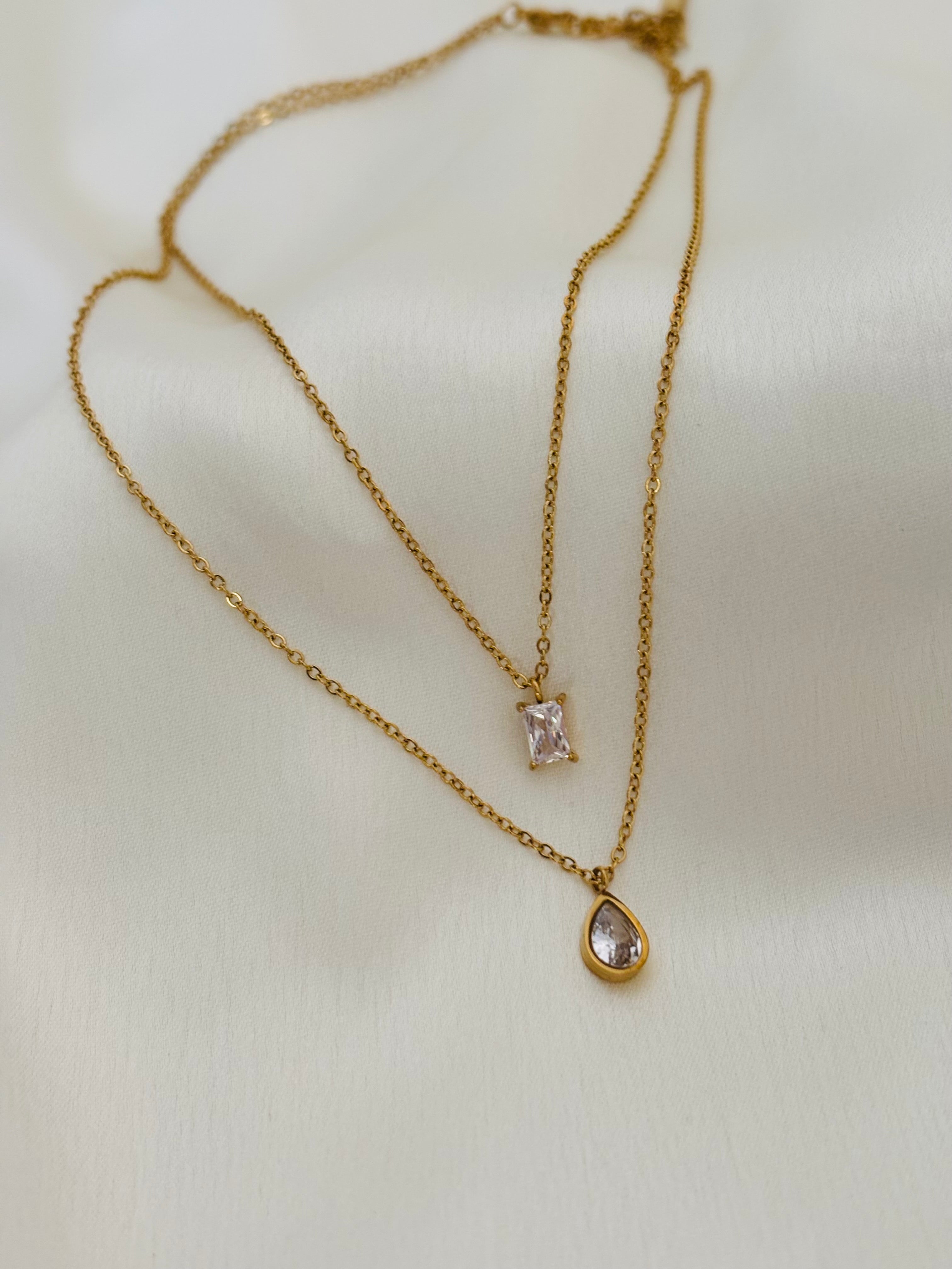 Raven solitaire necklace