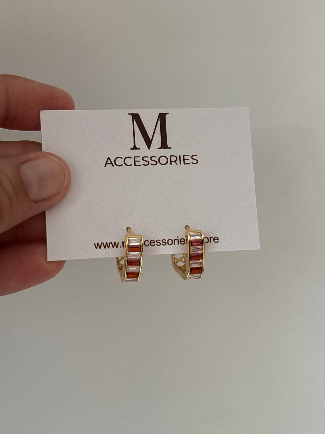 Zubi hoop earring