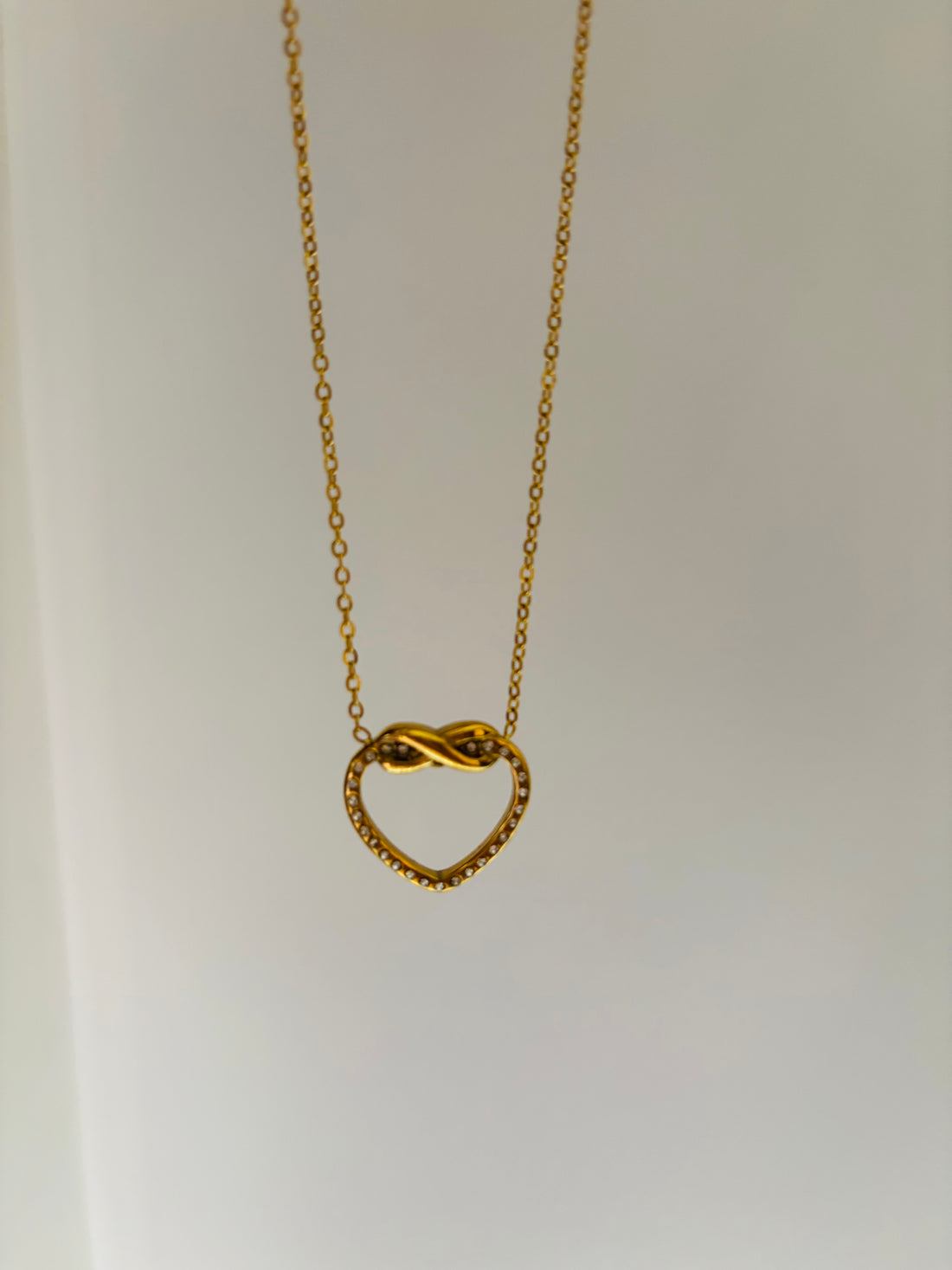 Bianca heart necklace