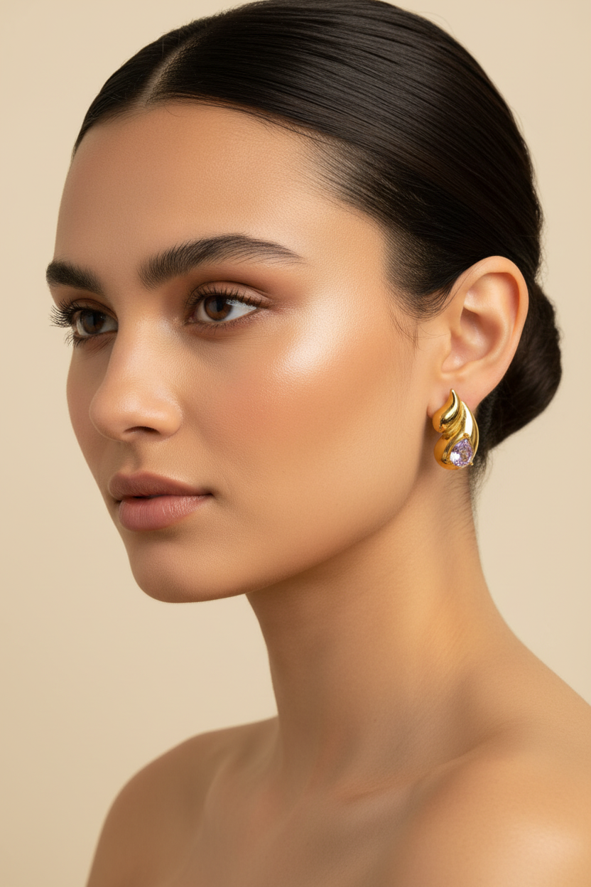 Double drop earring