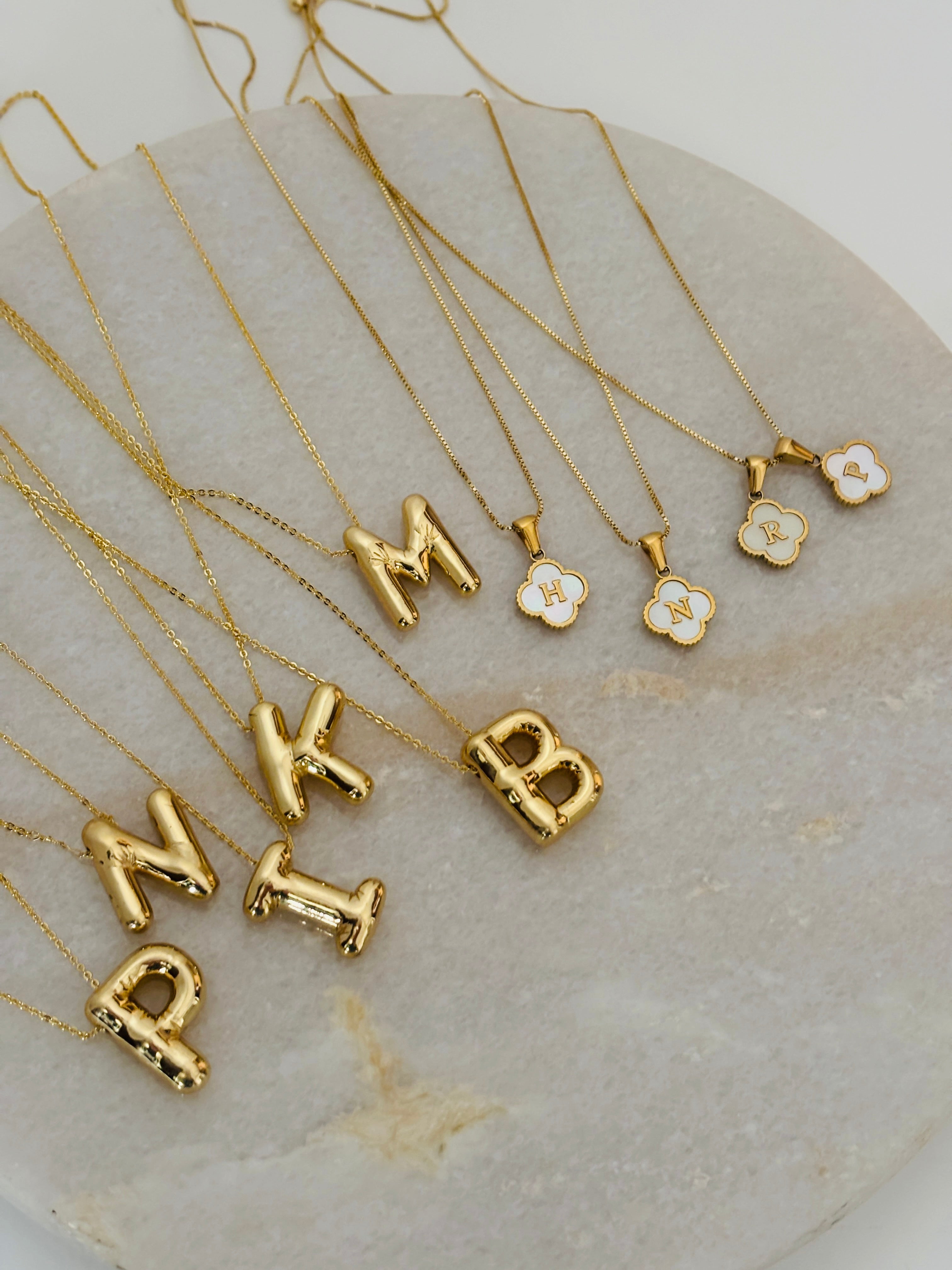 Balloon initial  pendent