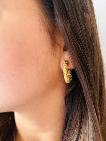 Maria AD diamond studded earring