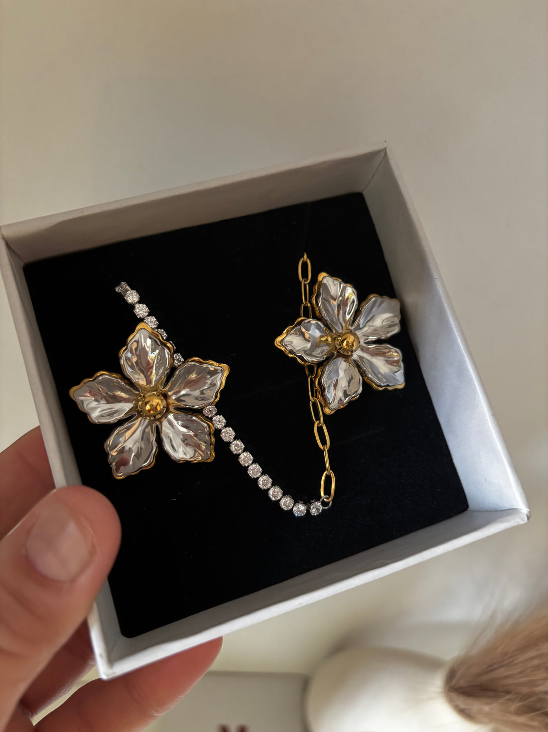 Two tone plating combo set