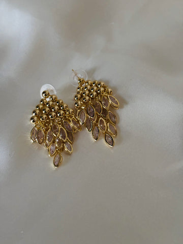 Grapes drop earring