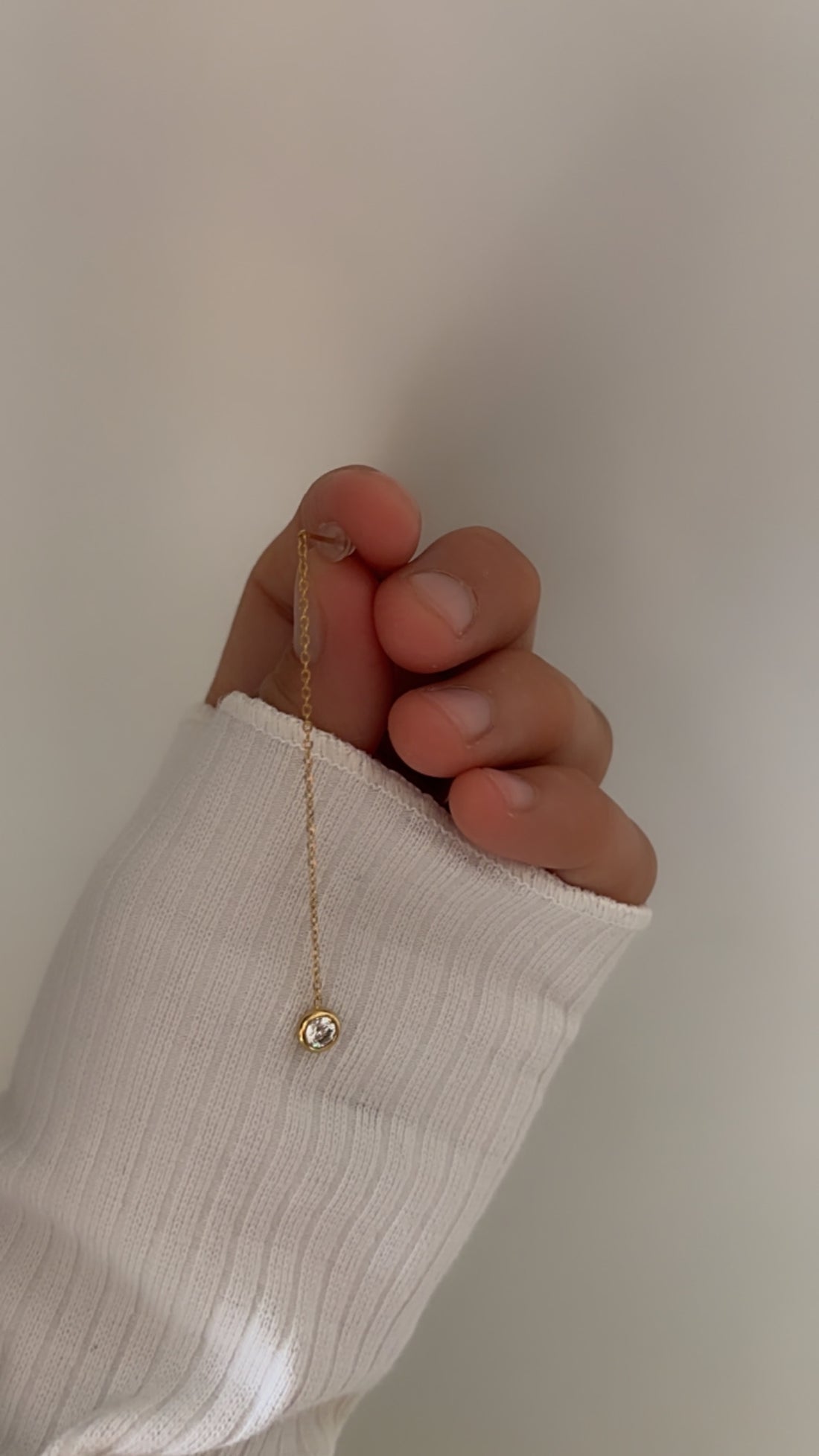 Liana chain earring