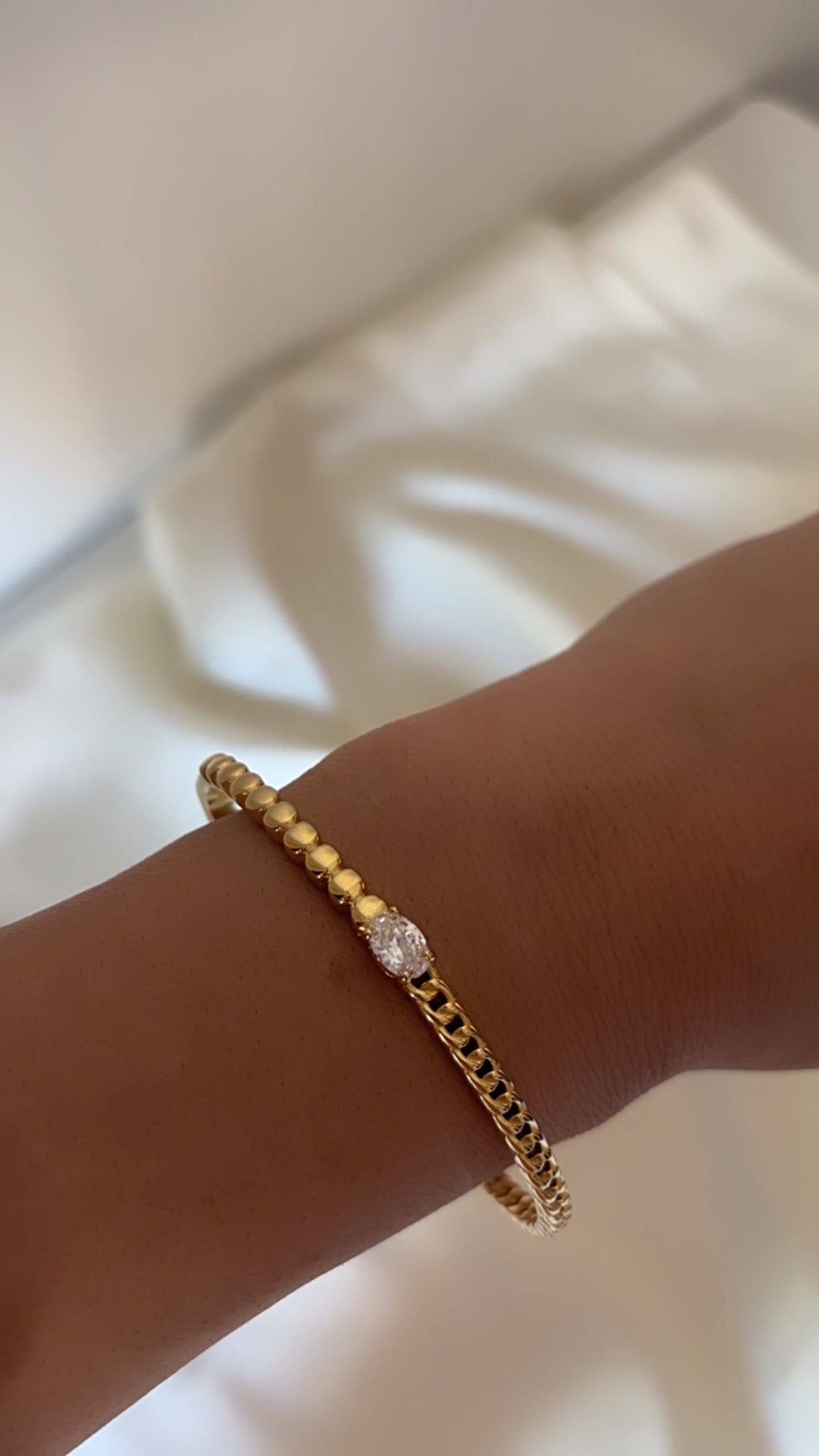 Rosalia hand cuff bracelet