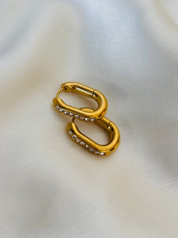Tiana hoop earrings