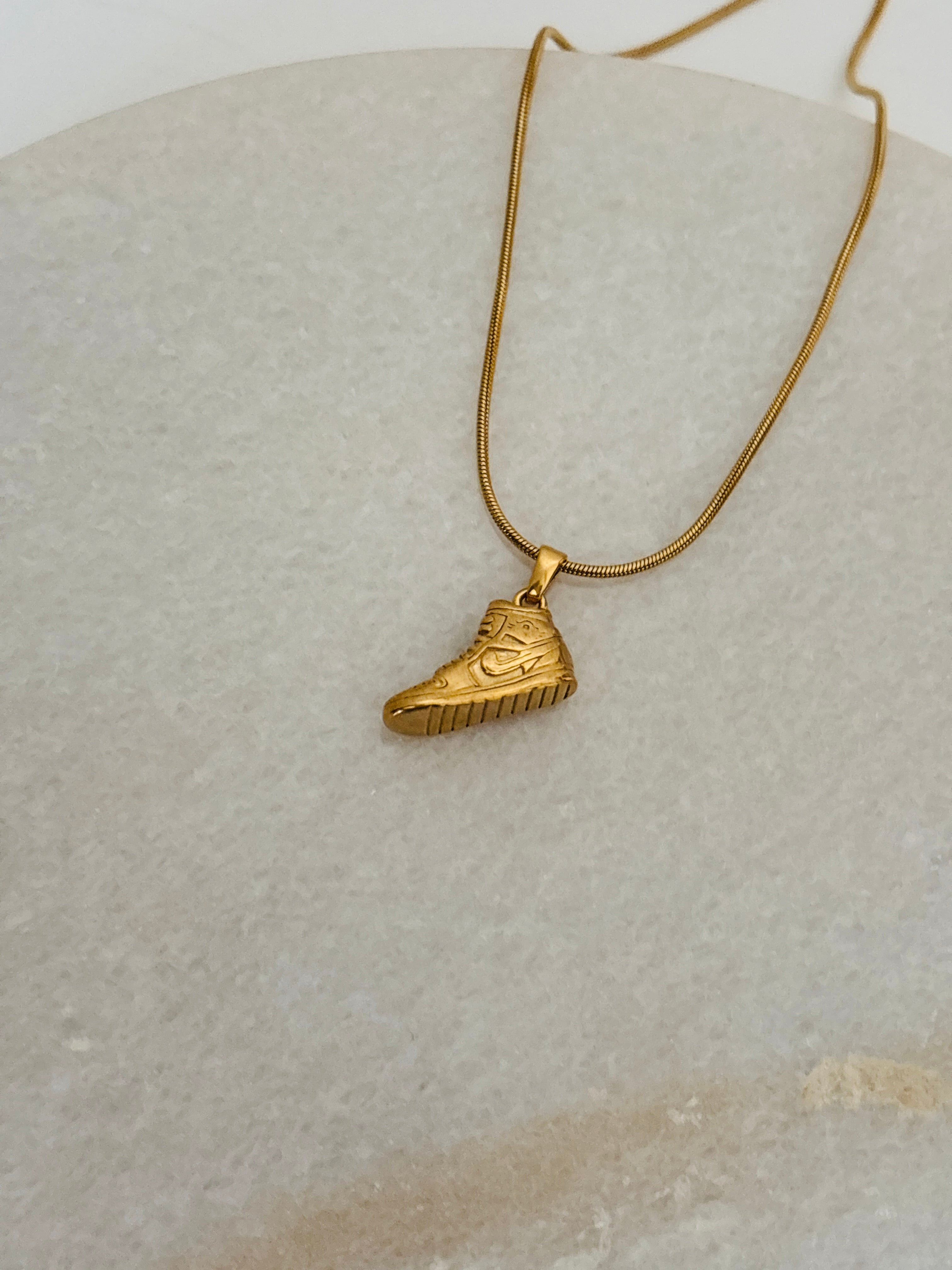 Shoes charm necklace
