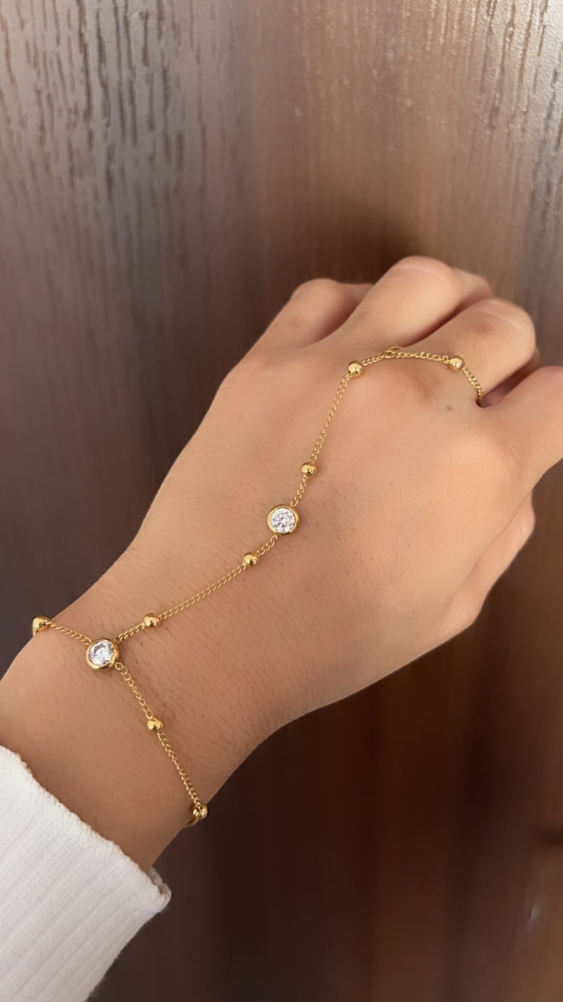 Zoya hand chain bracelet