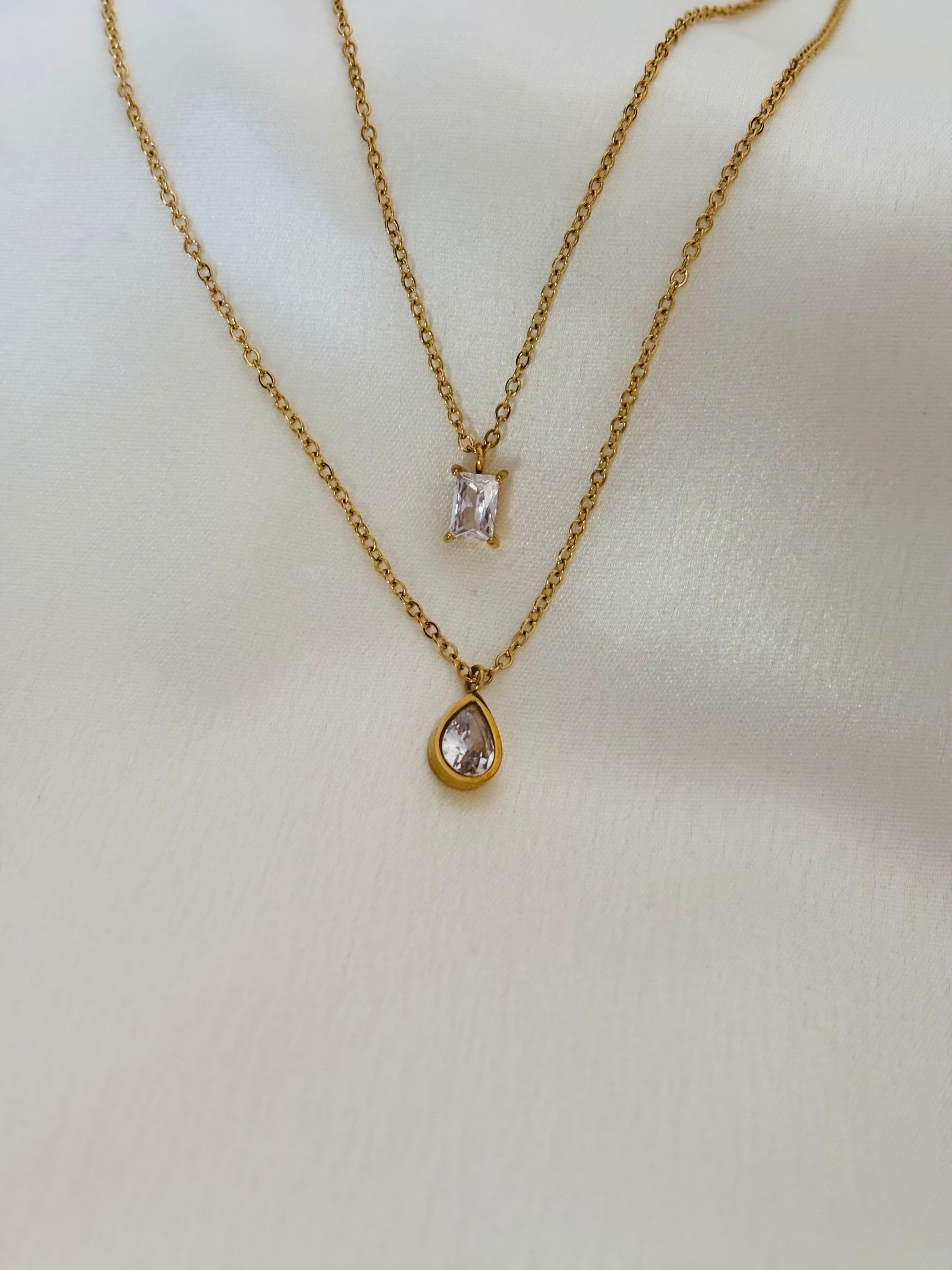 Raven solitaire necklace