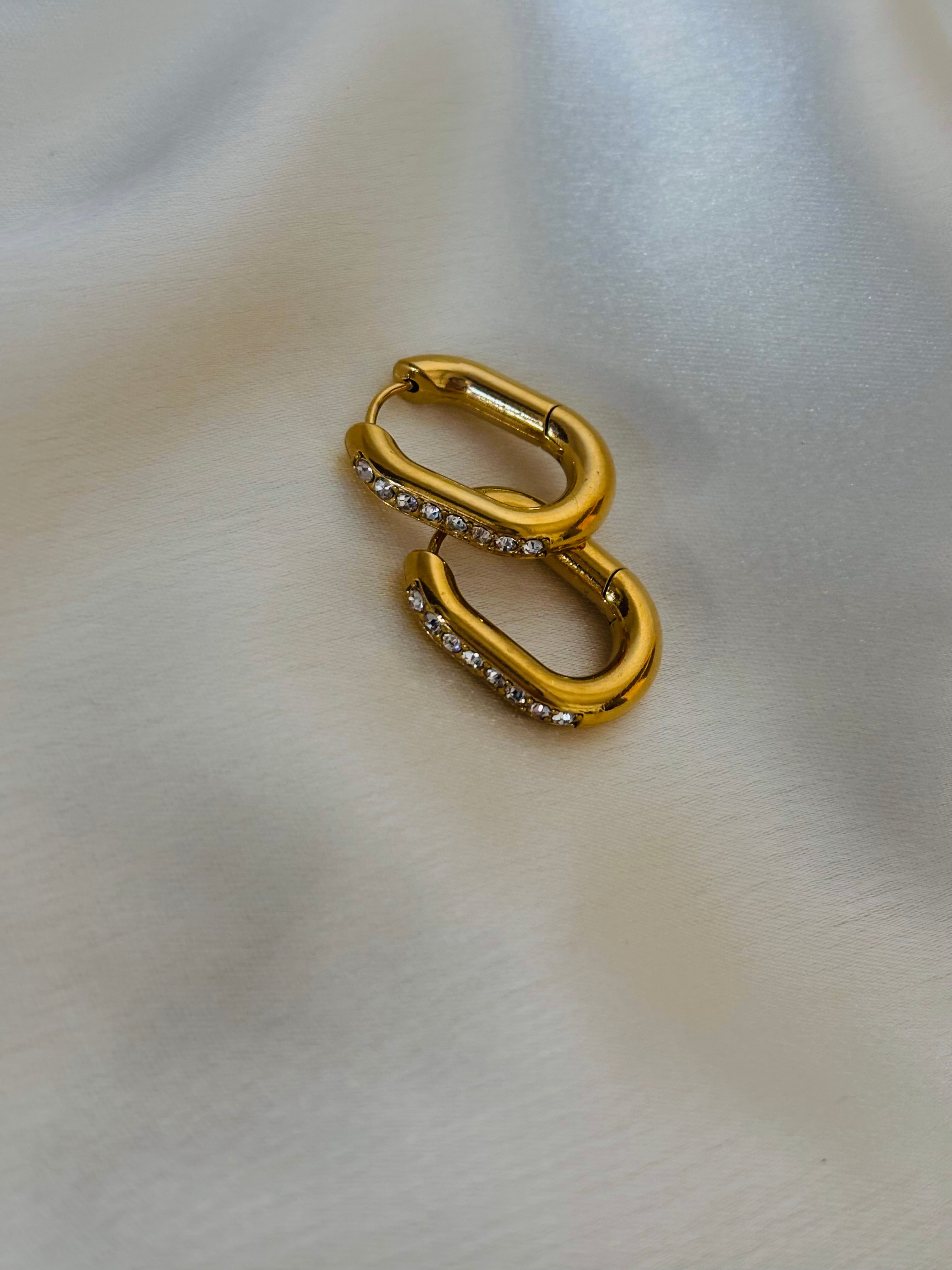 Tiana hoop earrings