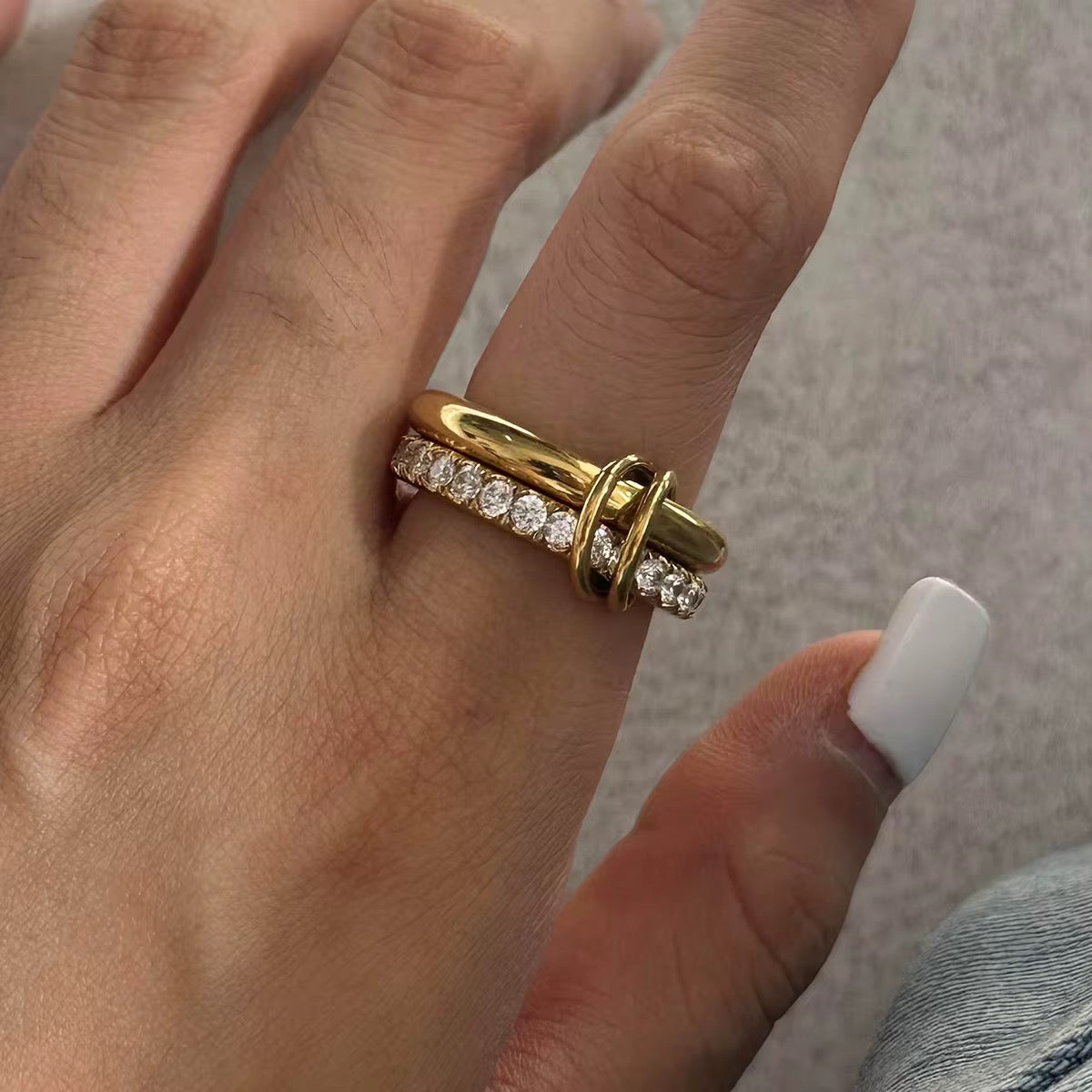 Veronica set of two ring