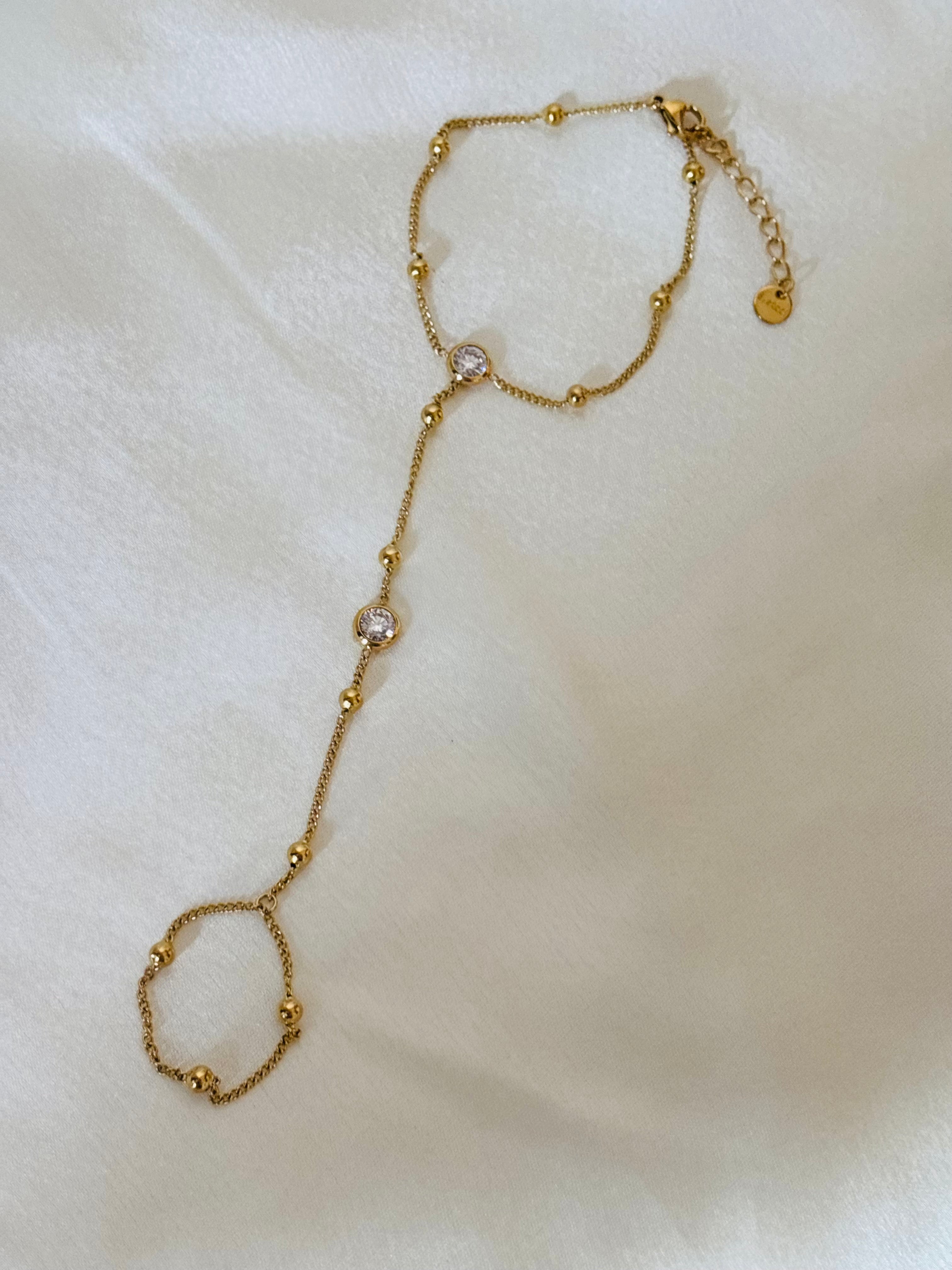 Zoya hand chain bracelet