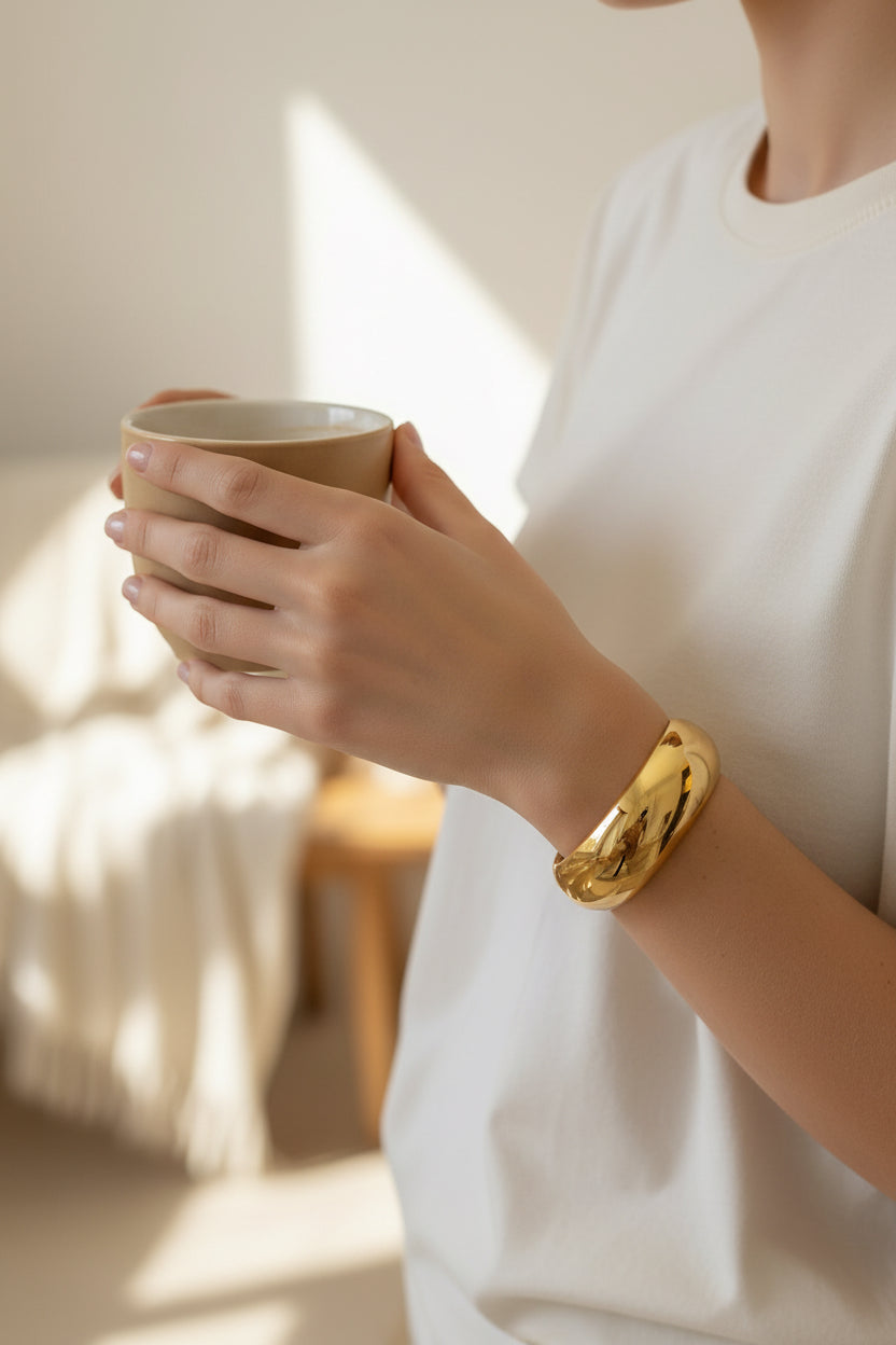 Basic bold kada bracelet