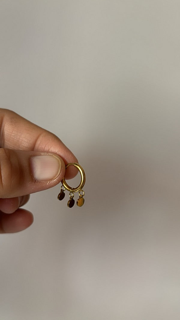 Alisha Dangle Hoop