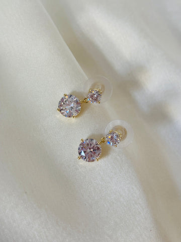 Big Solitaire earring