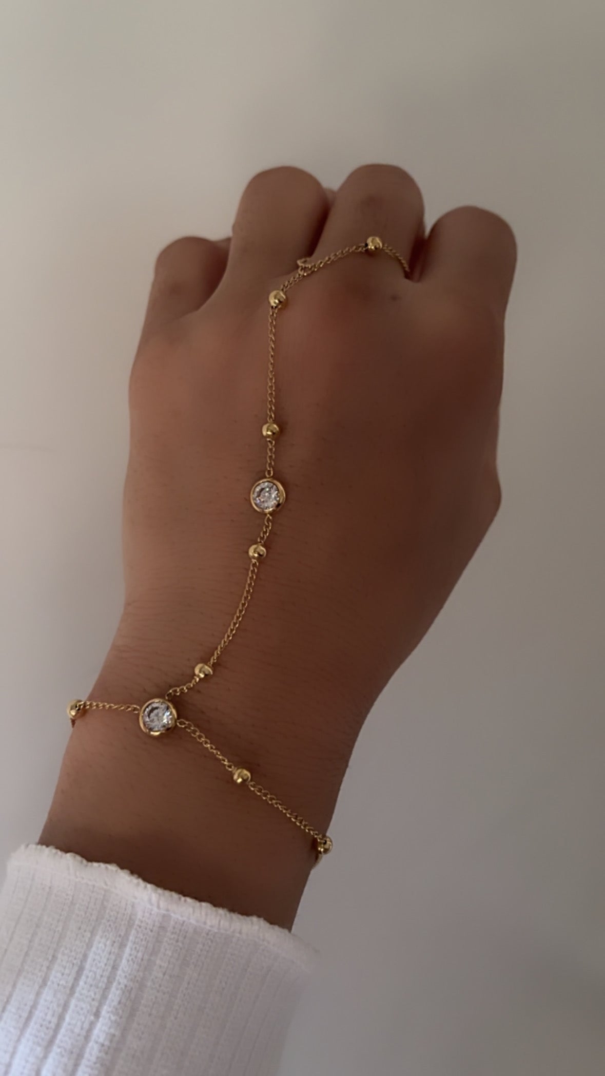 Zoya hand chain bracelet