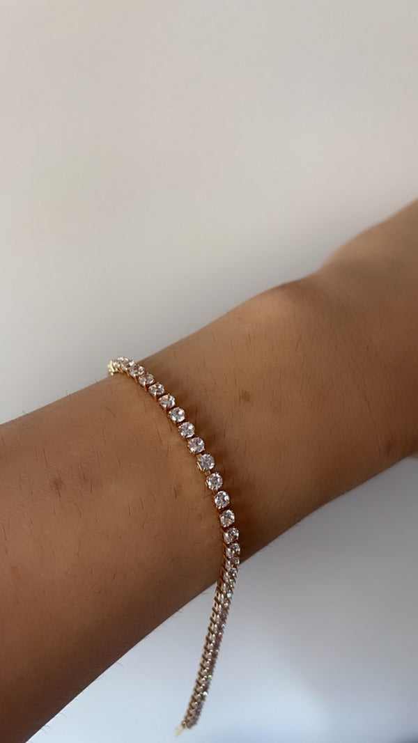 Basic Tennis Diamond Bracelet
