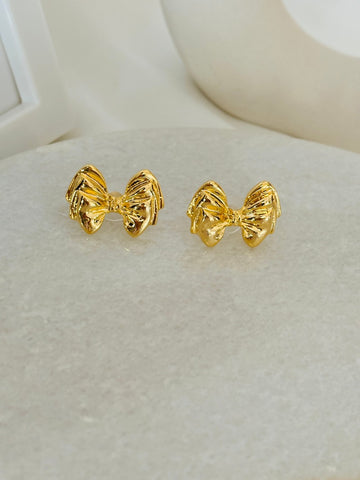 Basic Bow Stud Earring