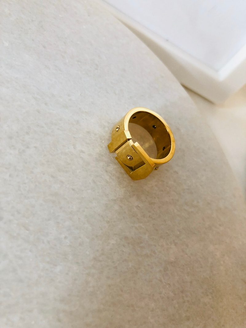 Bold Belt Ring