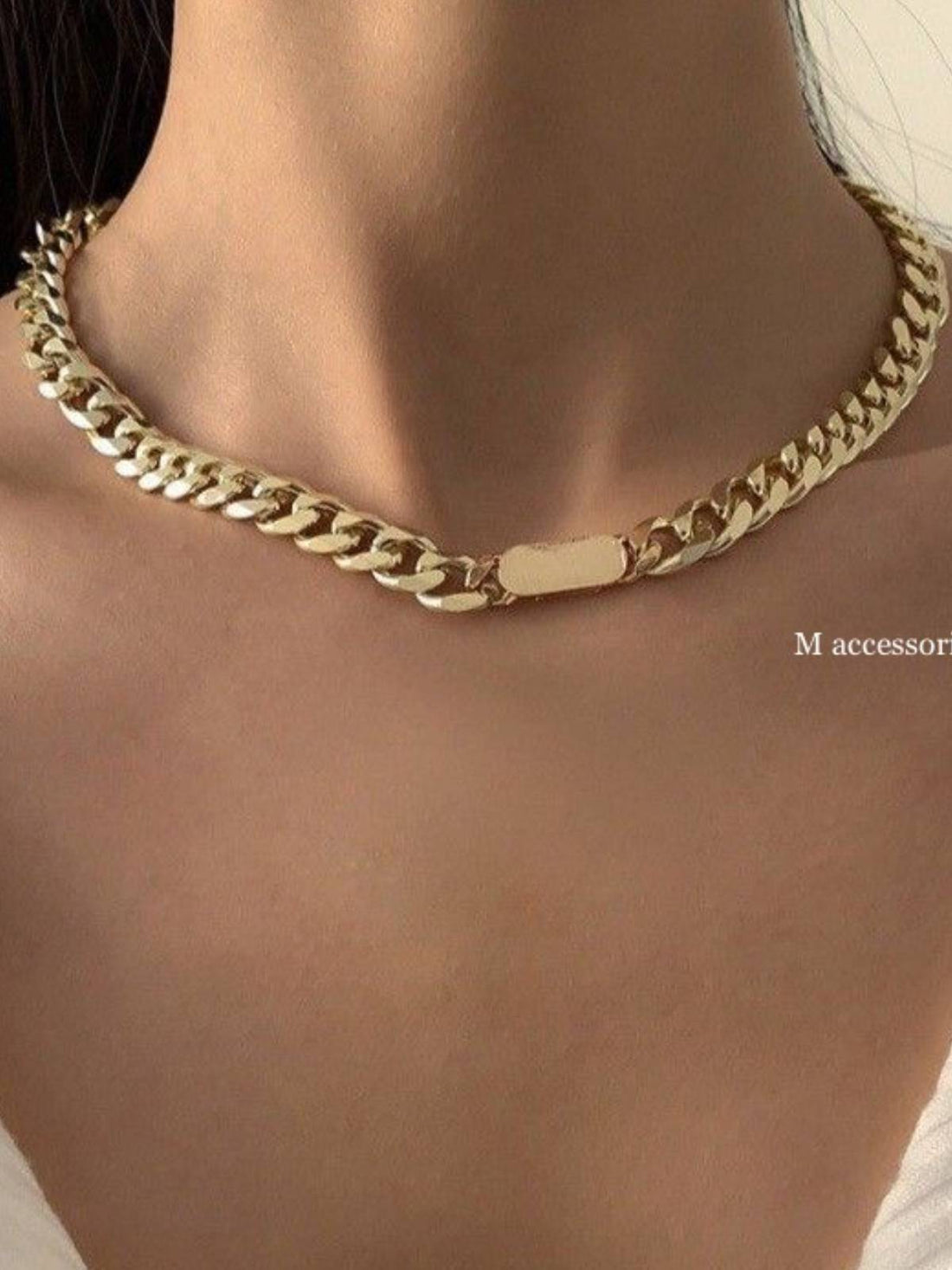 Bold Curb Necklace