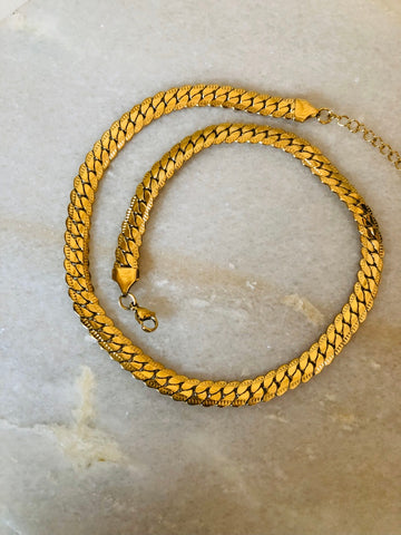 Bold Zip Chain Necklace