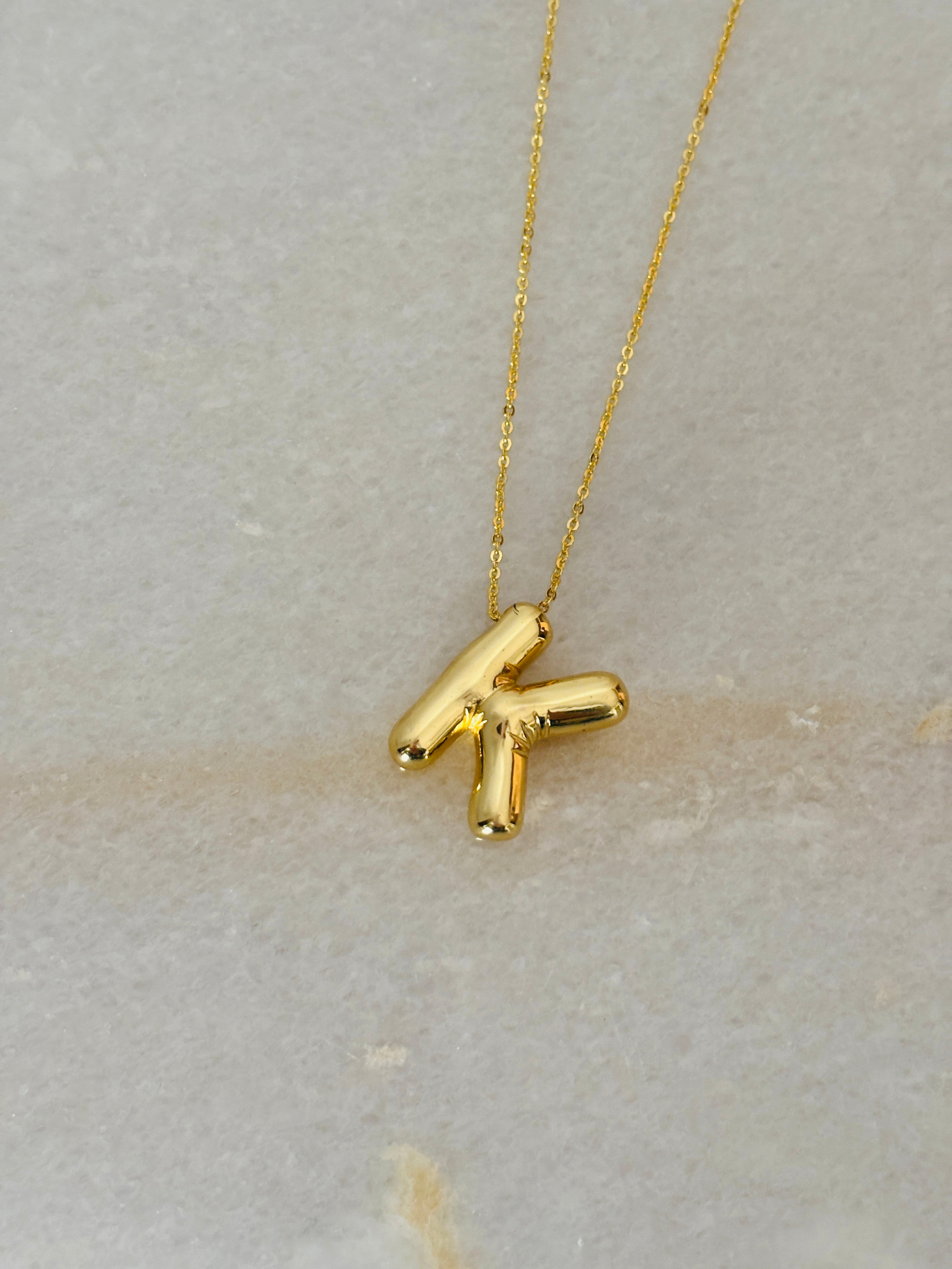 Balloon initial  pendent