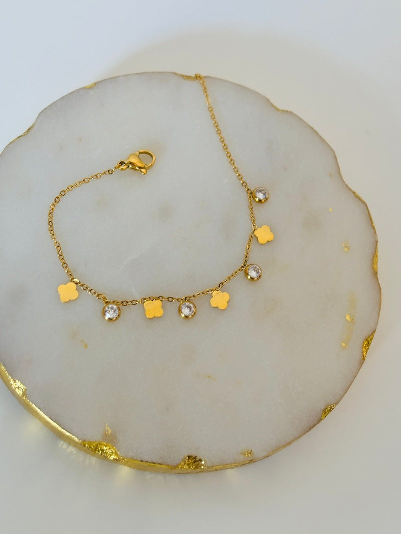 Clover Charm Bracelet