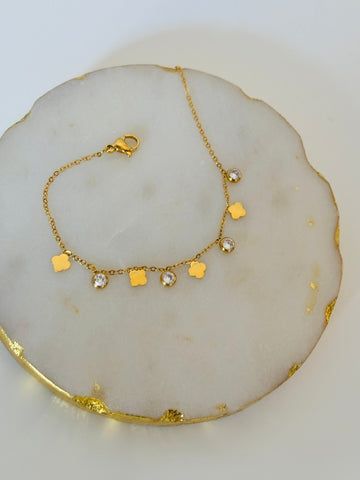 Clover Charm Bracelet