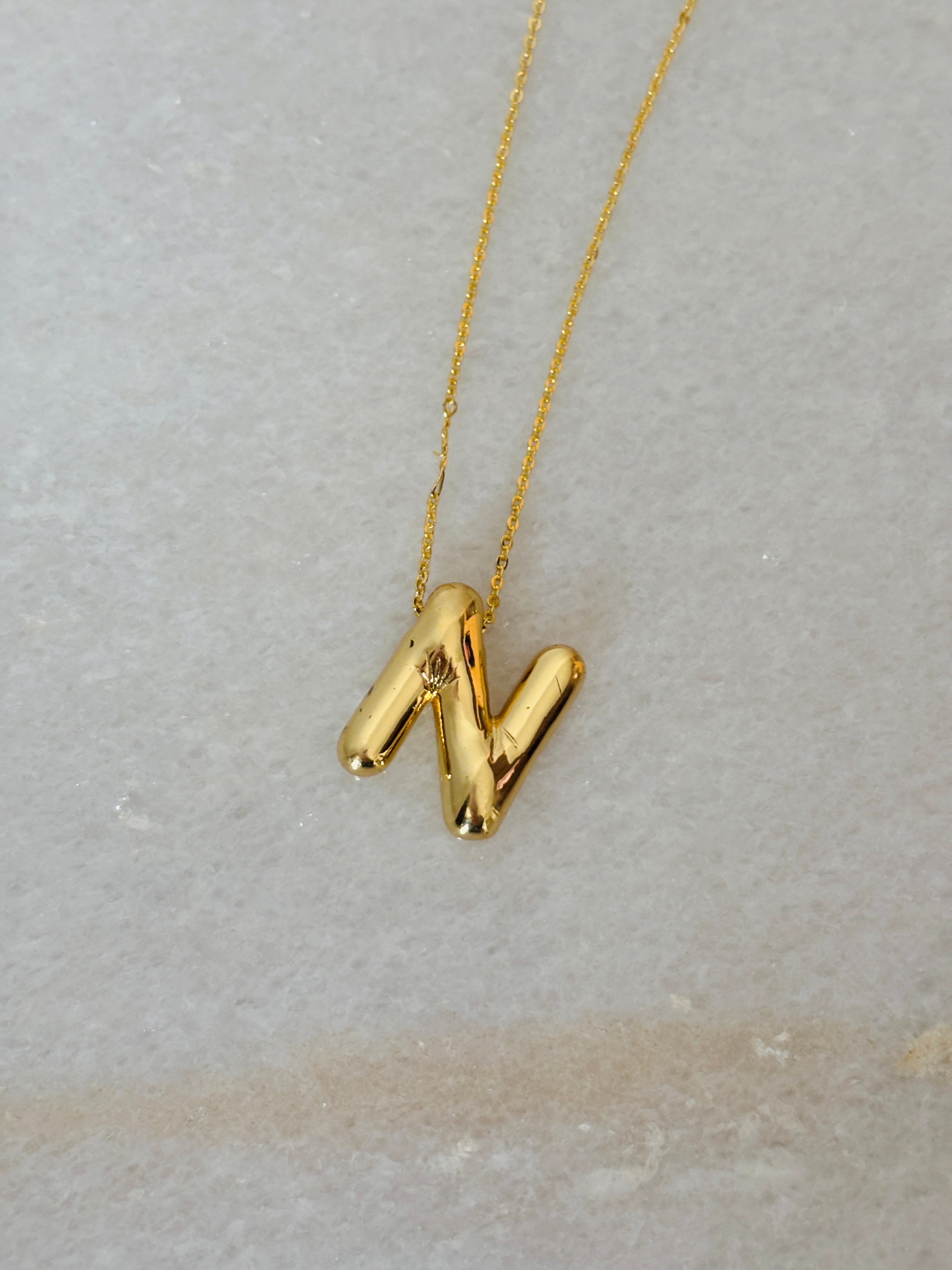 Balloon initial  pendent