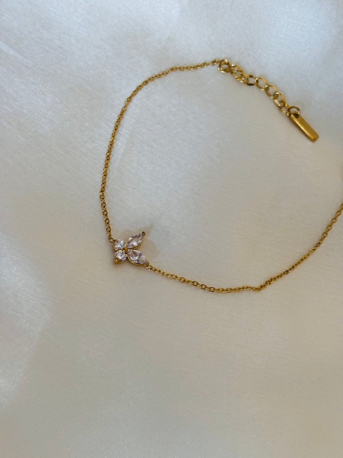 Butterfly charm bracelet