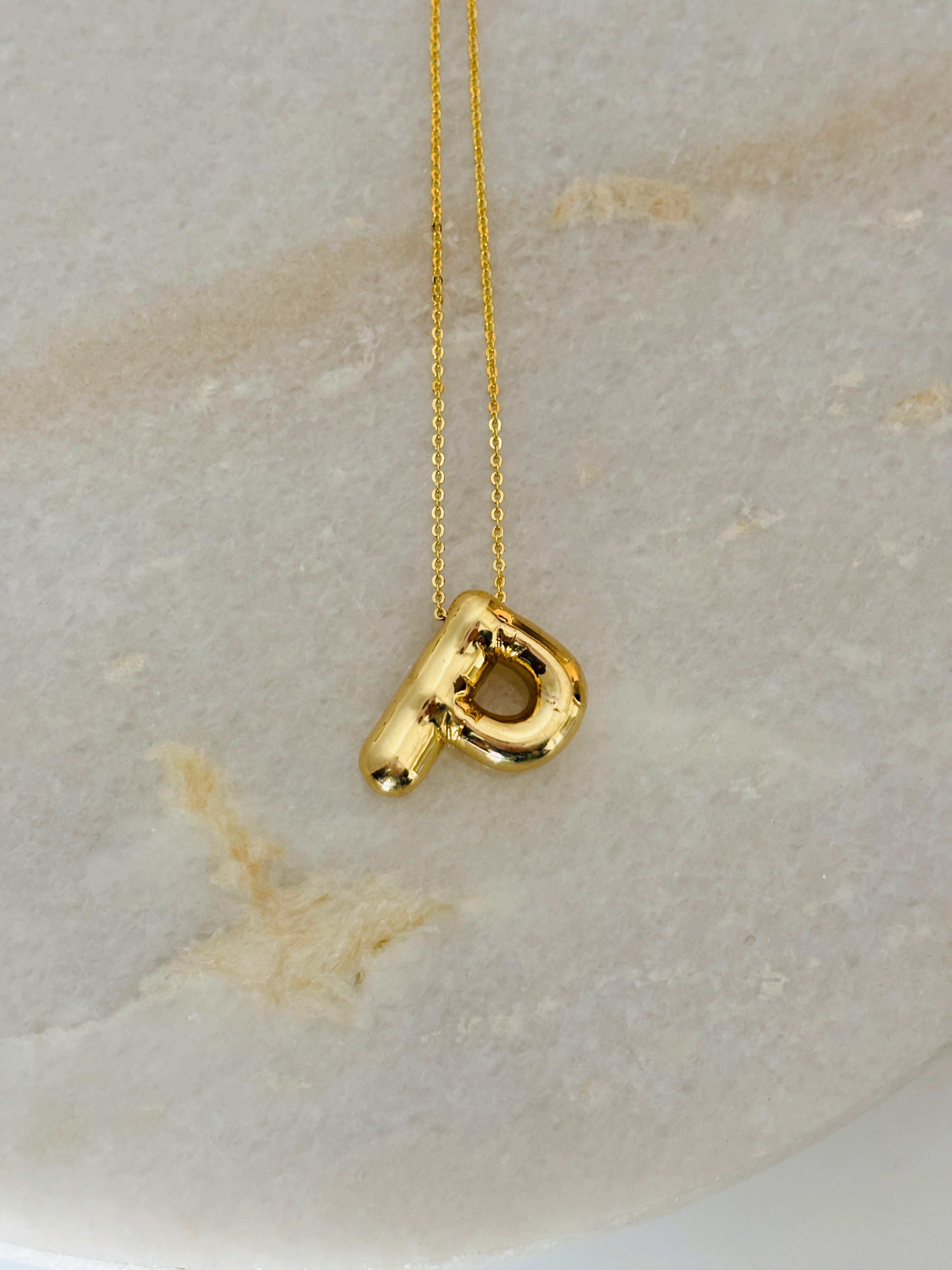 Balloon initial  pendent