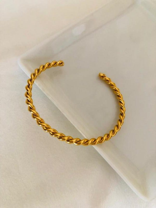 Rope Twist Kada Bracelet