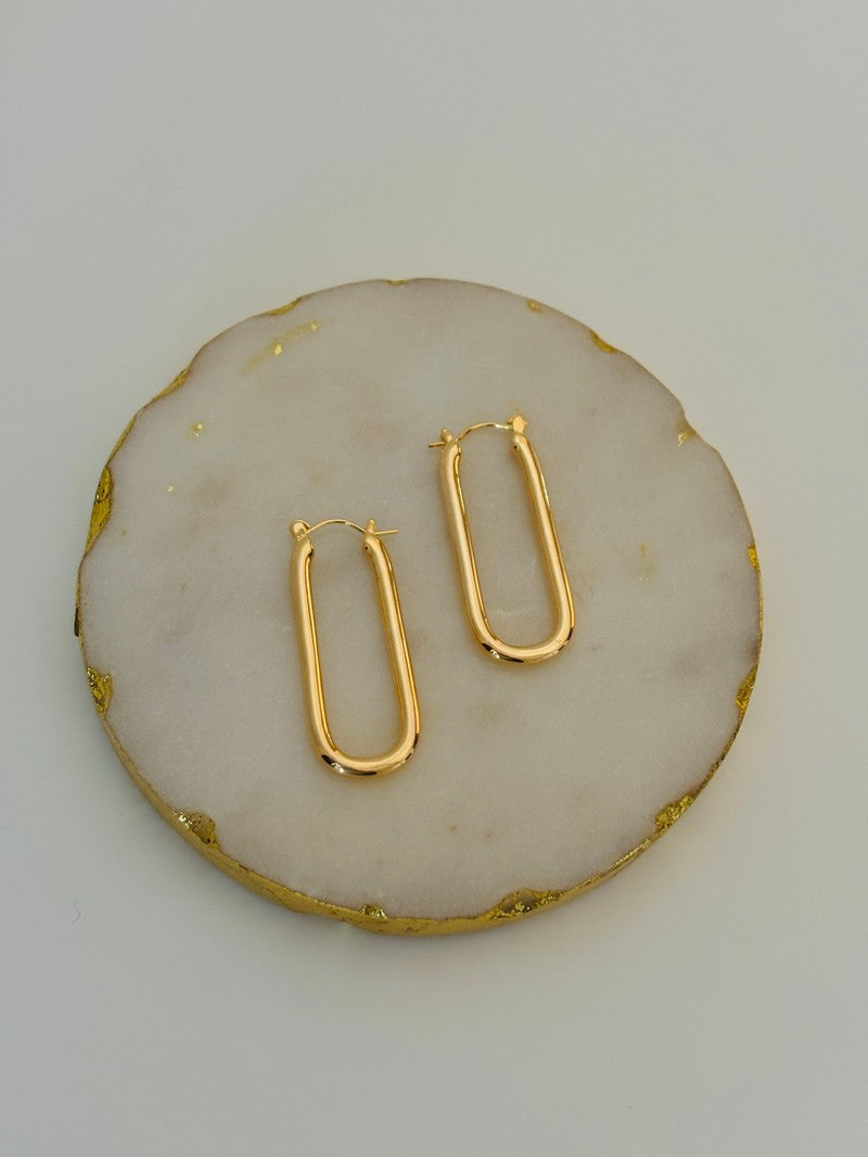 Slim Rectangular Hoop