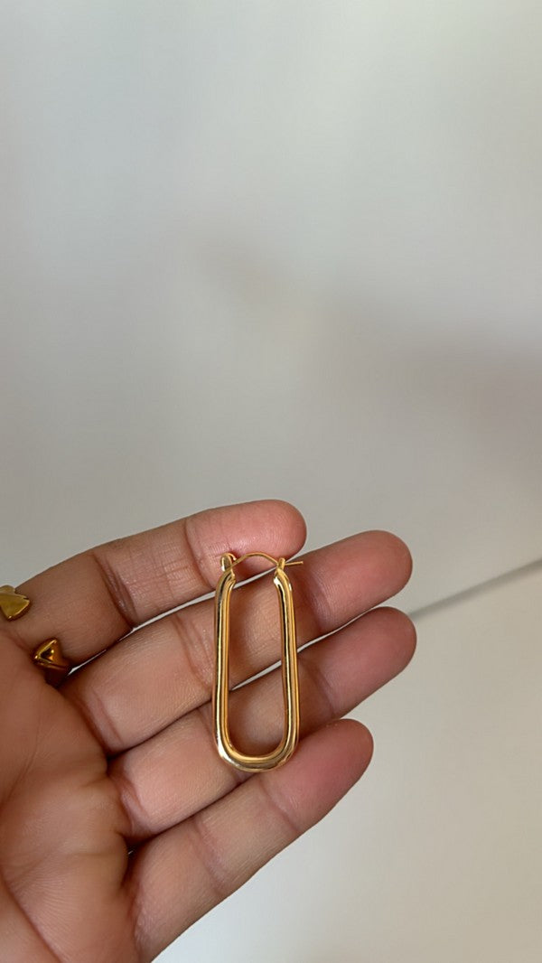 Slim Rectangular Hoop