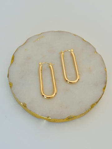 Slim Rectangular Hoop