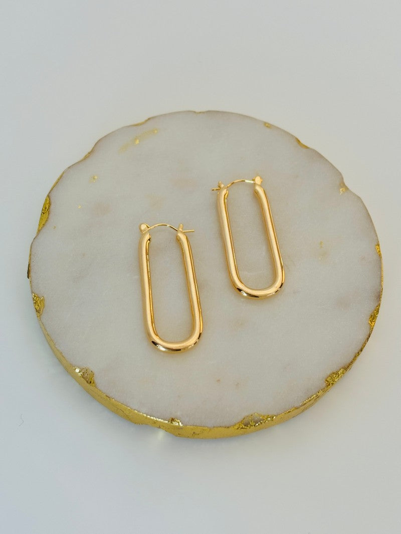 Slim Rectangular Hoop