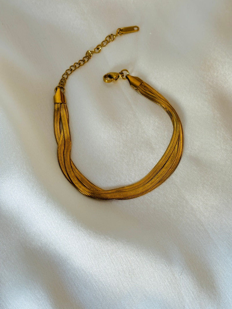 Snake Chain Layer Bracelet