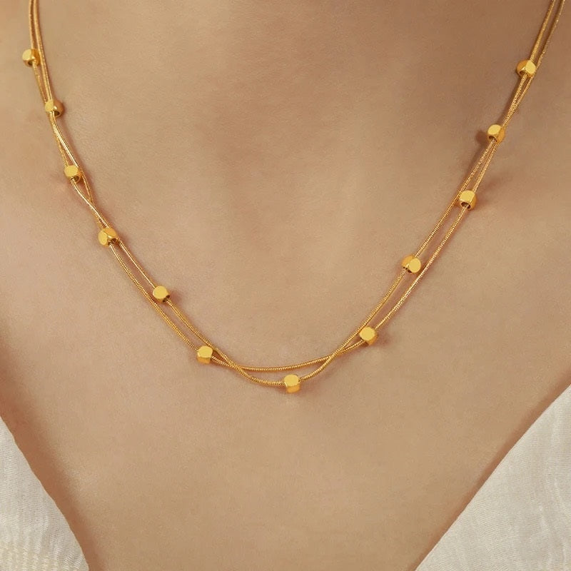 Square Beads Chain
