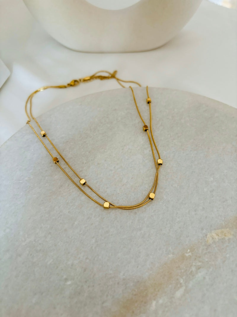 Square Beads Chain