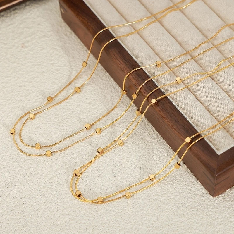 Square Beads Chain