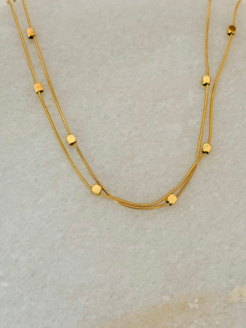Square Beads Chain