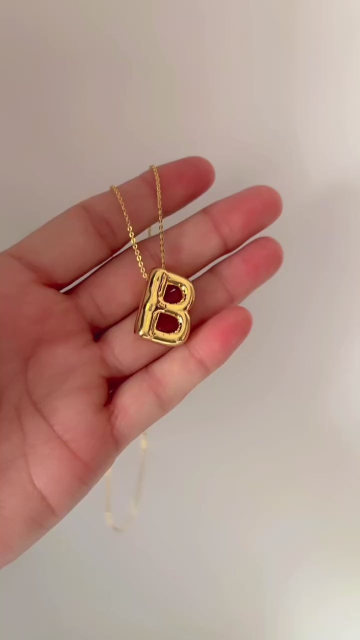 Balloon initial  pendent